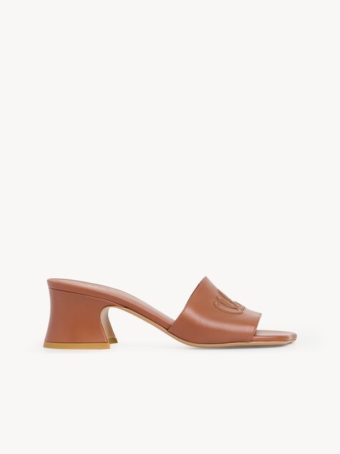 Chlo&eacute; Soleil heeled mule