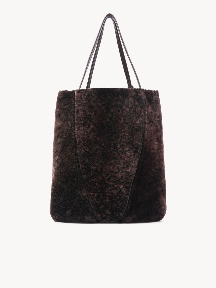 Bolso tote Chlo&eacute; Spin grande de cuero de borrego - 4