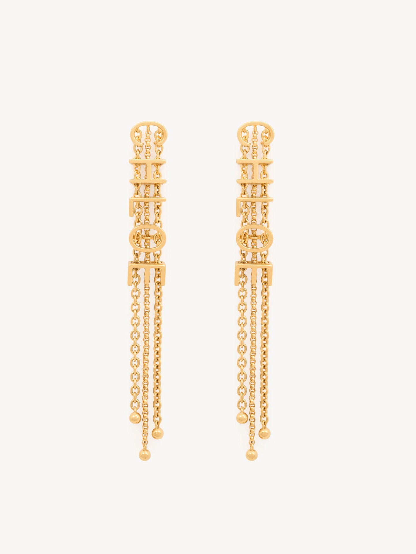 The Chlo&eacute; Mini Belt dangling earrings - 1.0