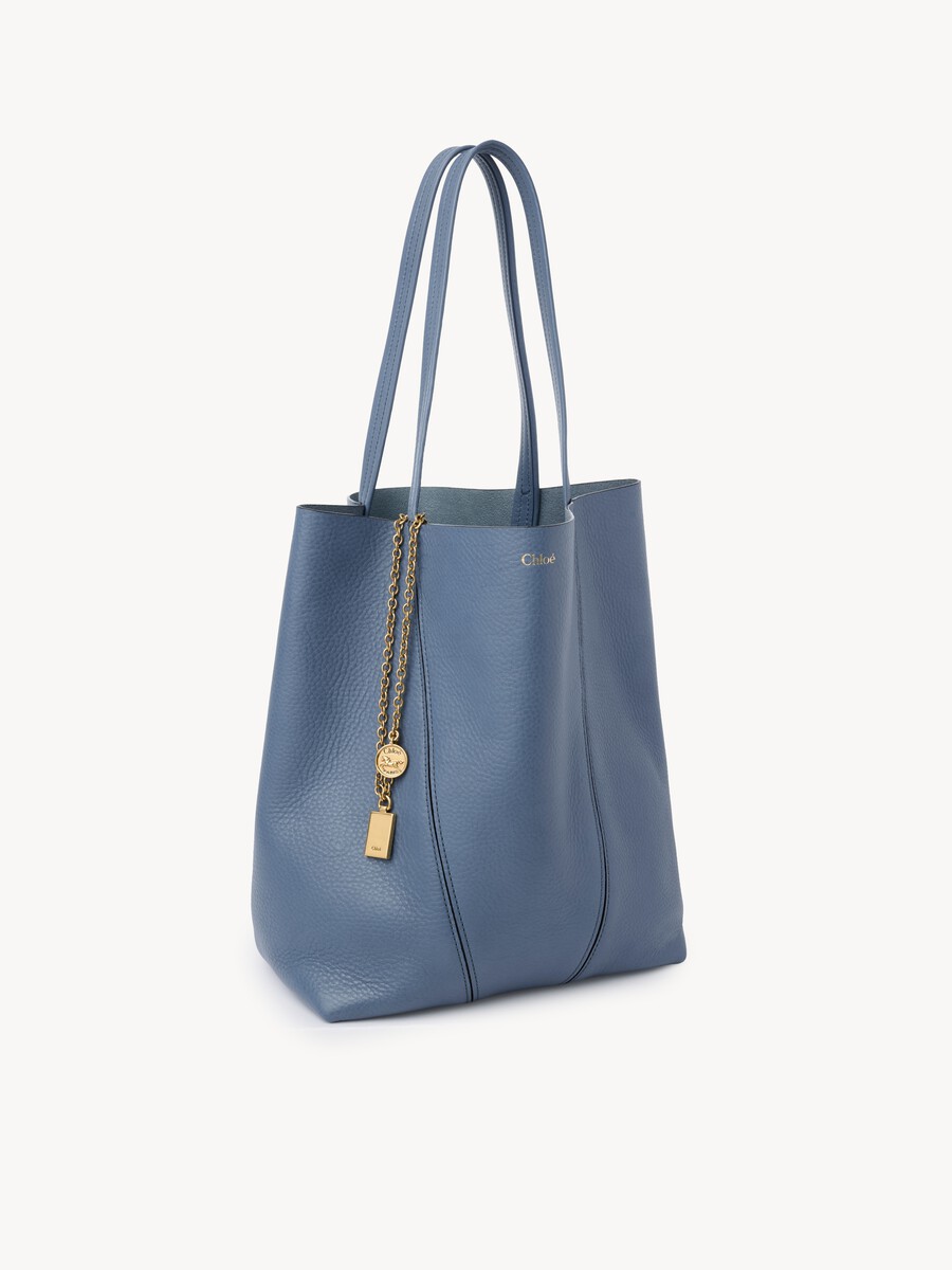 Bolso tote Chlo&eacute; Spin de cuero granulado - 5