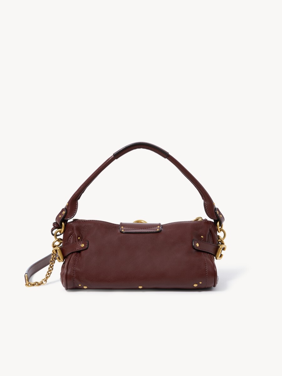 Bolso Paddington peque&ntilde;o con correa de cuero granulado - 8