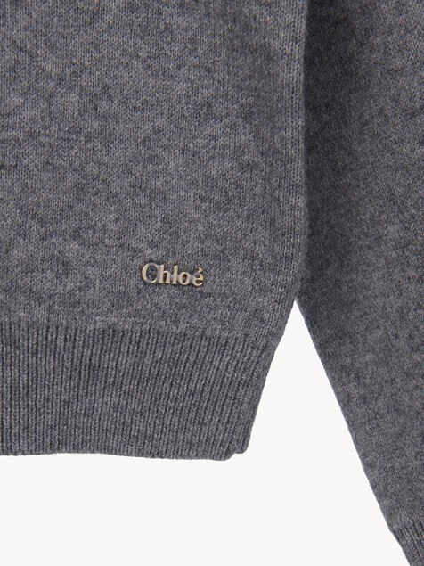 Pull boutonn&eacute; enfant