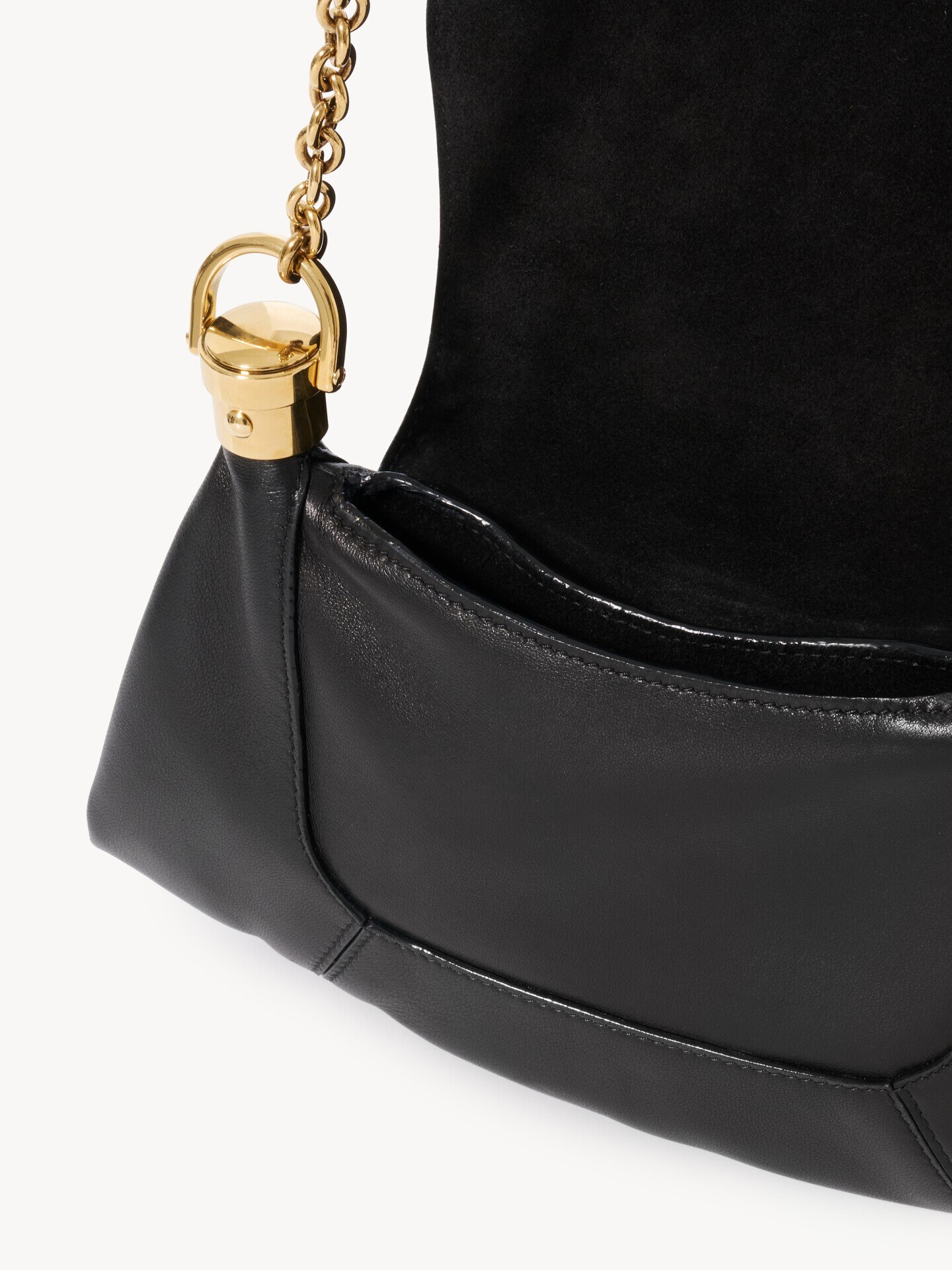Mini Marcie Foulard chain bag in soft leather - 5.0