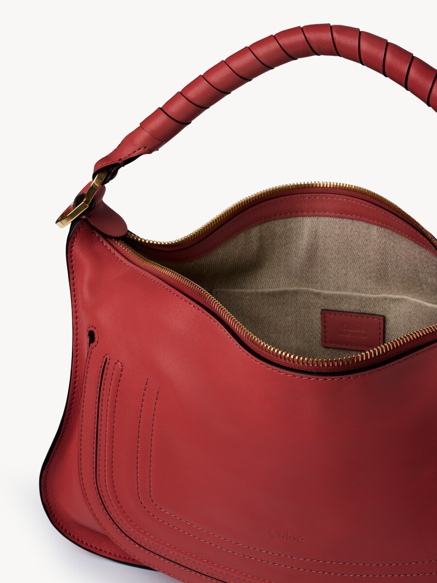 Small Marcie shoulder bag in soft leather - 5