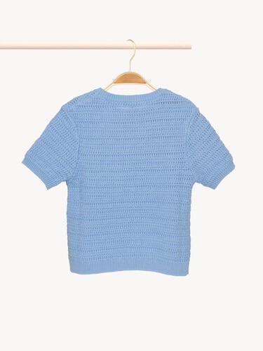 Kids' crew-neck logo top - 3