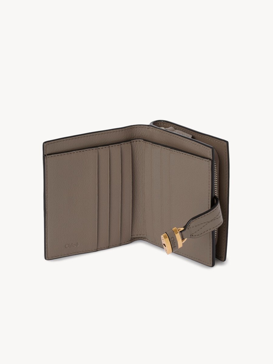 Paddington square wallet in grained leather - 5