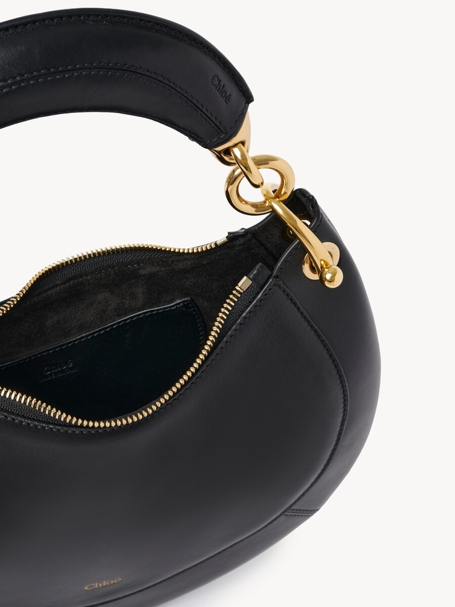 Small Chlo&eacute; Banana zipped hobo in soft leather - 6