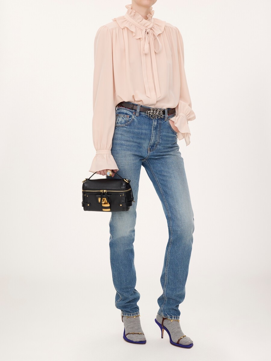 Paddington vanity bag in grained leather - 7
