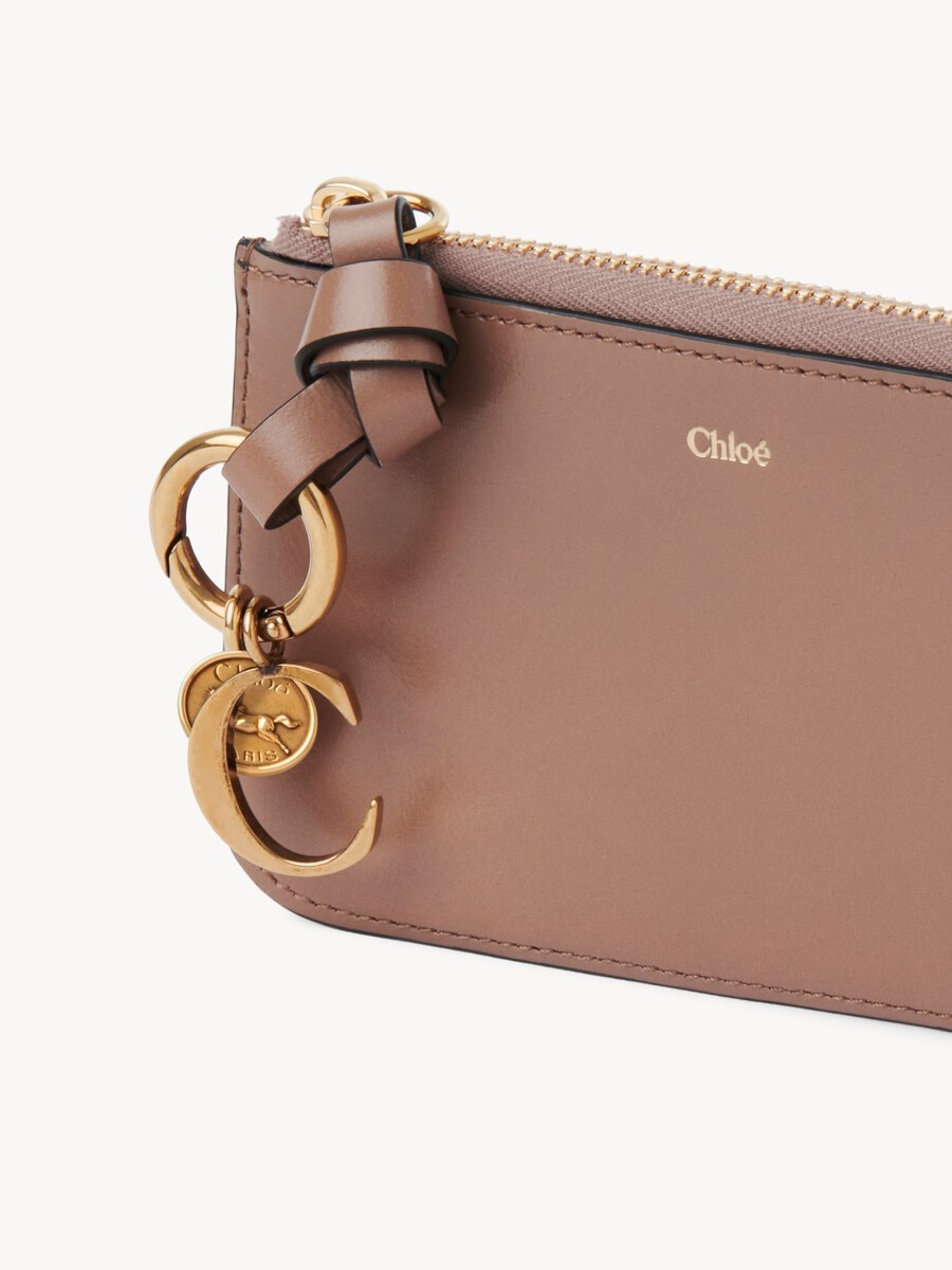Alphabet wallet in shiny leather - 5