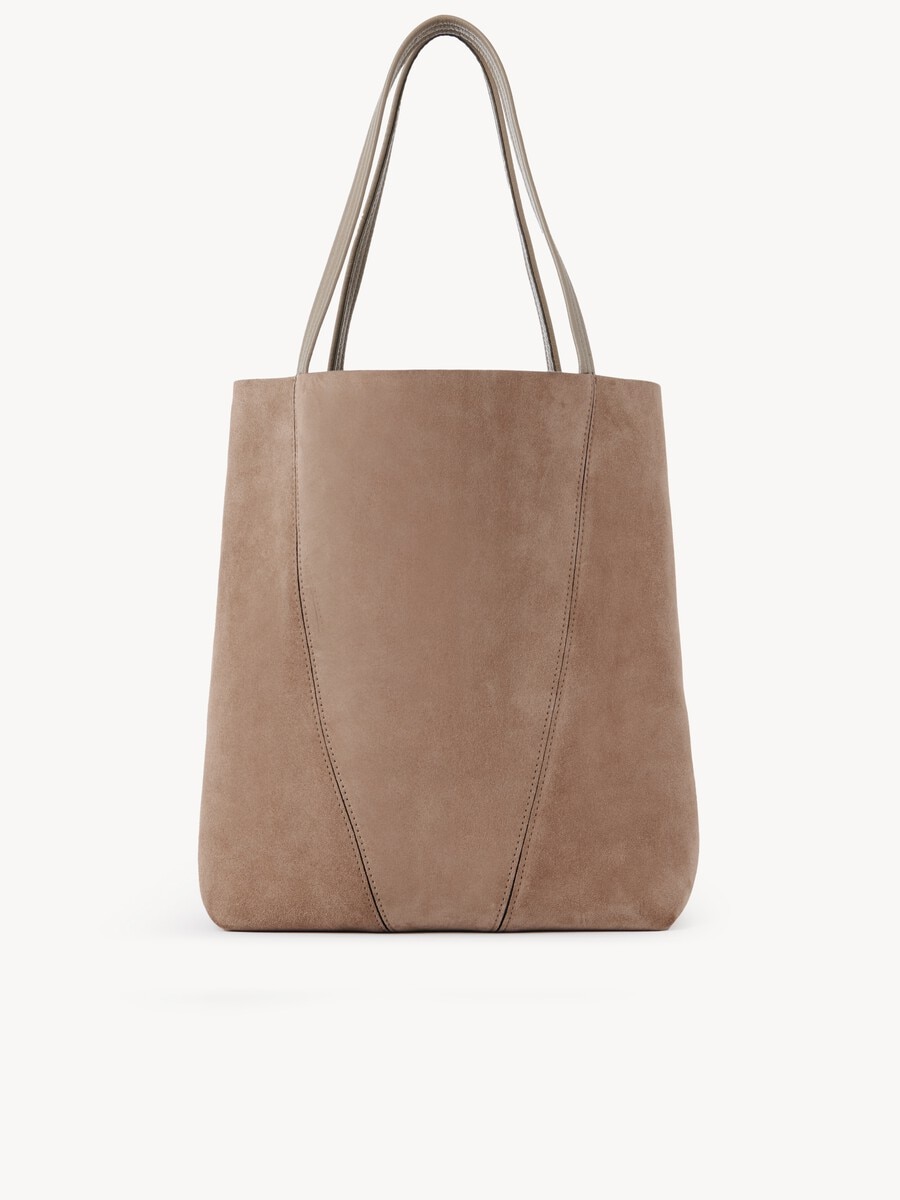Bolso tote grande Chlo&eacute; Spin de ante - 5