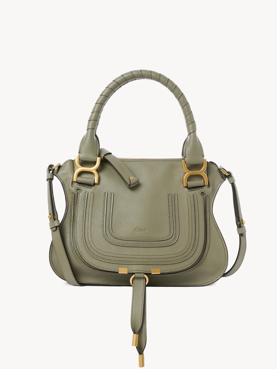 Small Marcie bag in grained leather - 1