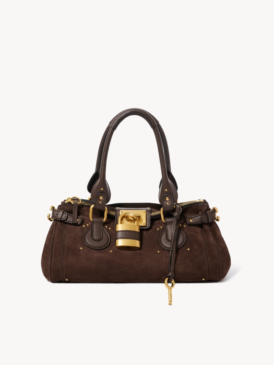 Paddington bag in suede leather