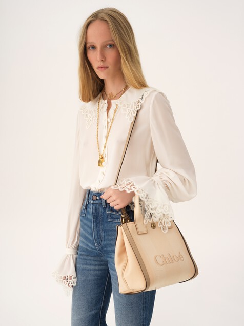 Small Chlo&eacute; Carry tote bag in canvas