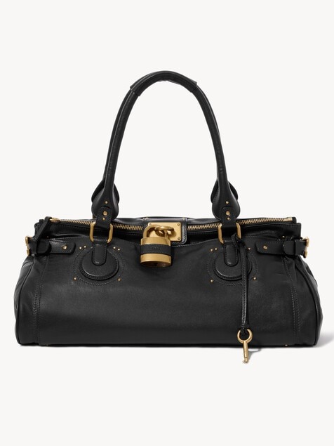 XL Paddington weekender bag in grained leather