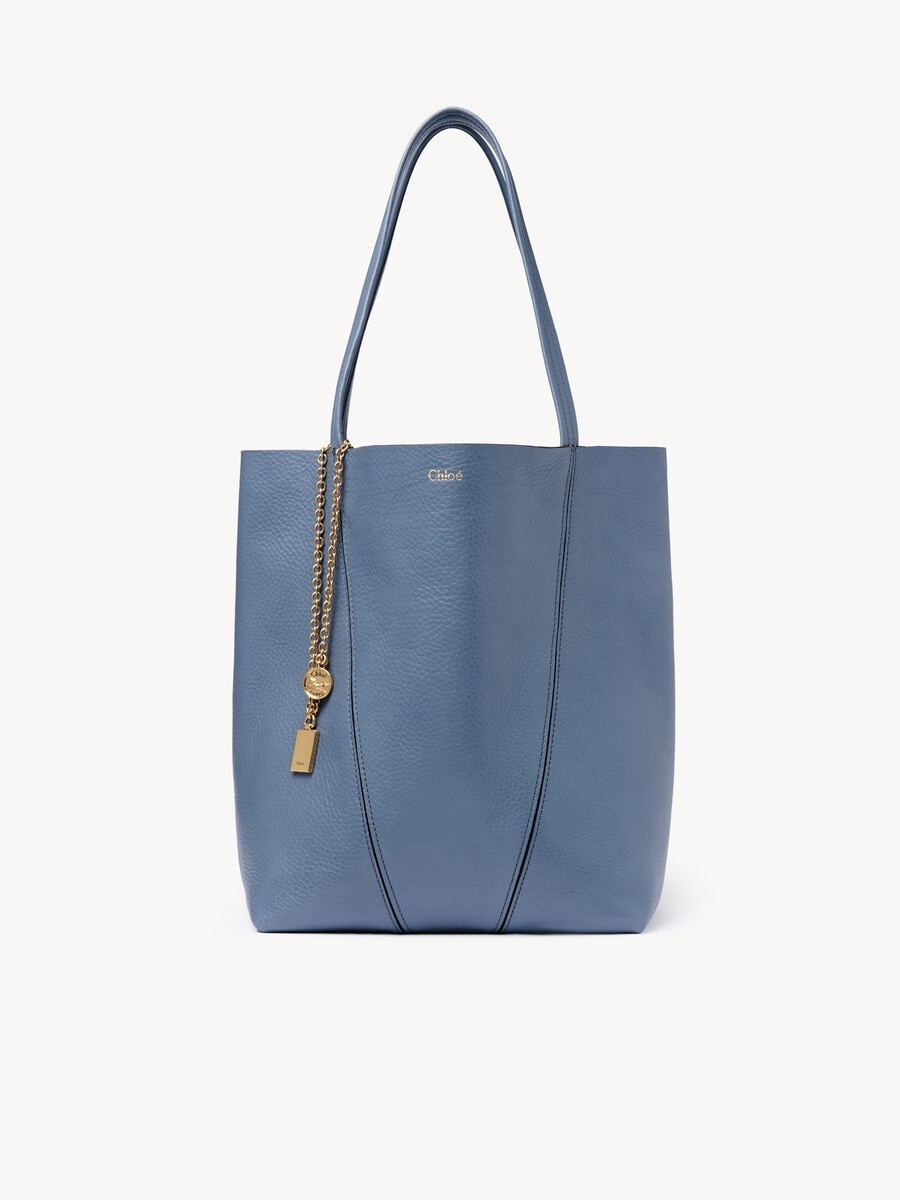 Bolso tote Chlo&eacute; Spin de cuero granulado - 1