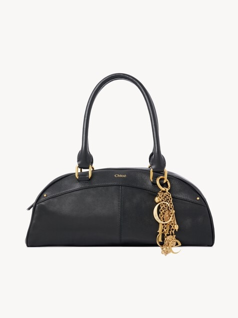 Chlo&eacute; bowling bag in soft leather