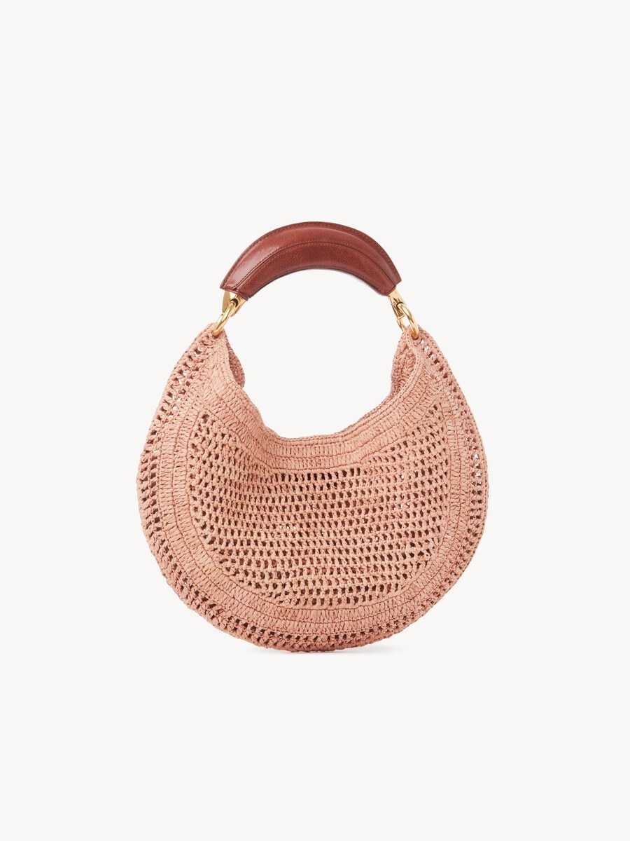 Bolso hobo Summer Banana de rafia - 5