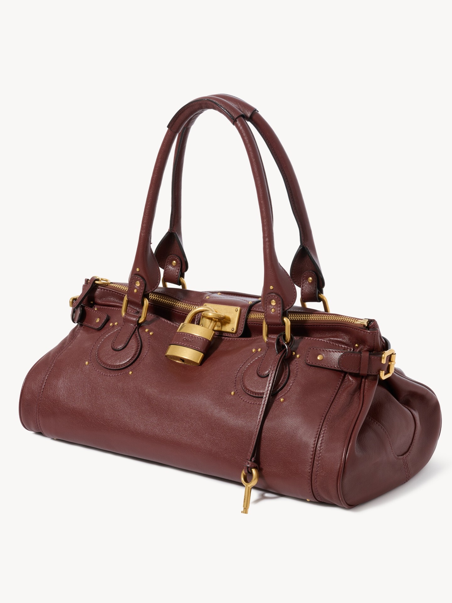 XL Paddington weekender bag in grained leather - 3.0