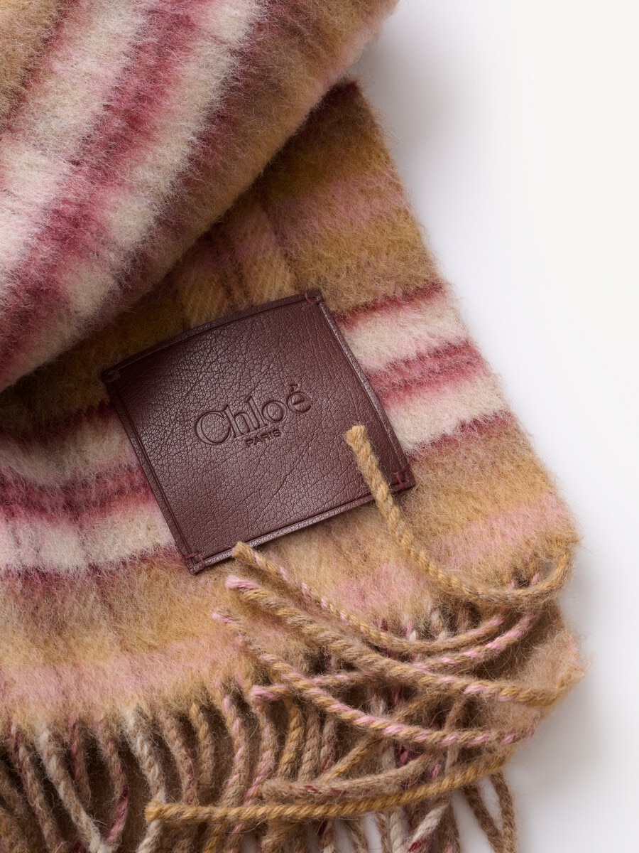 The Chlo&eacute; Covering scarf in alpaca wool - 3