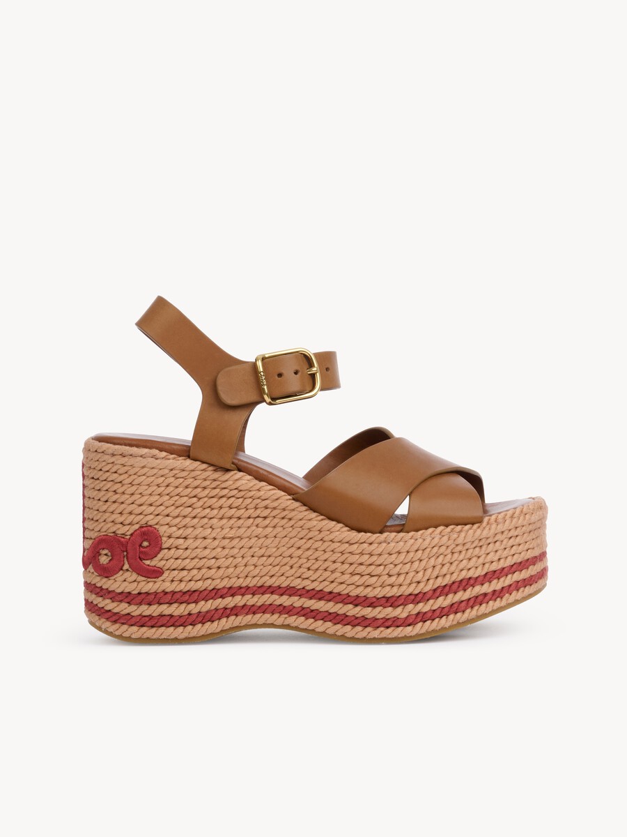 Sandalias con cu&ntilde;a Chlo&eacute; Sand - 2