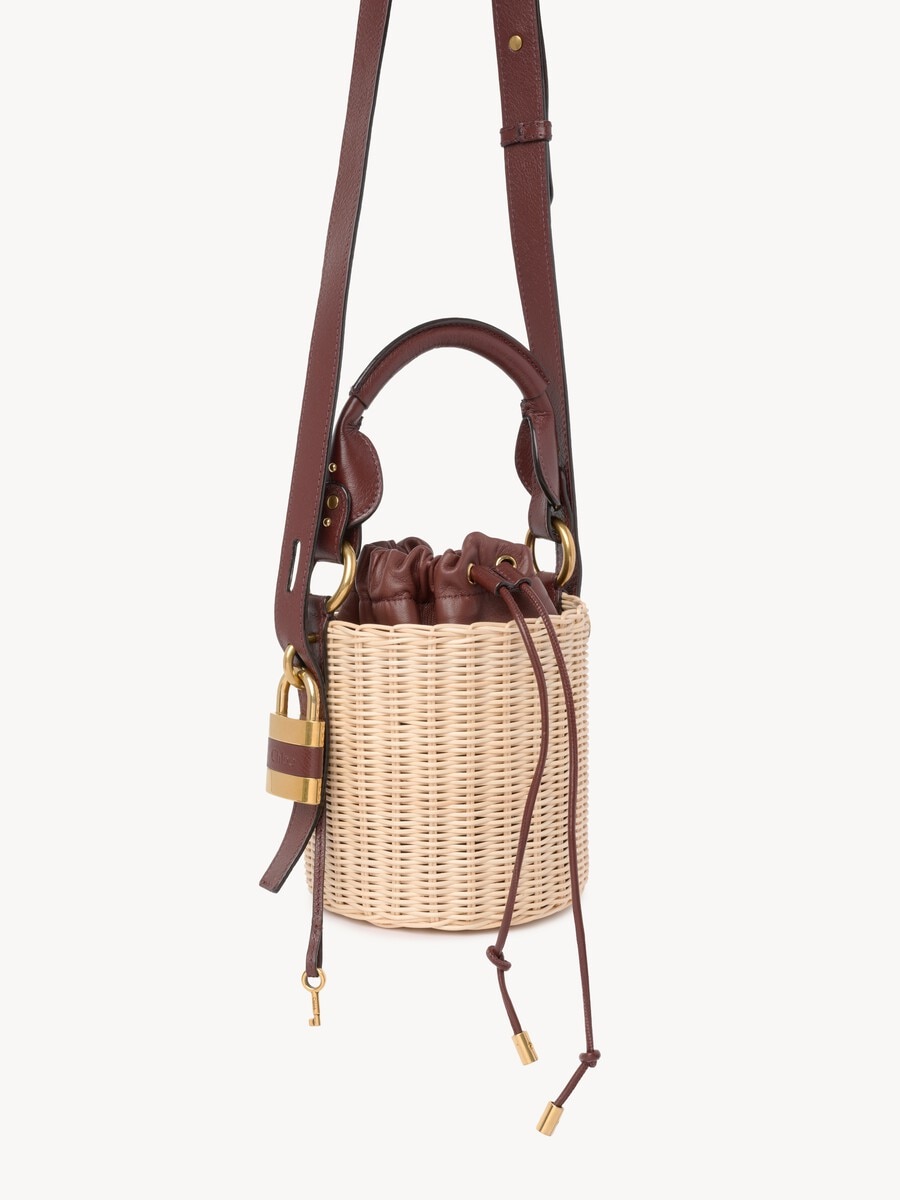 Bolso saco Paddington peque&ntilde;o de mimbre - 4