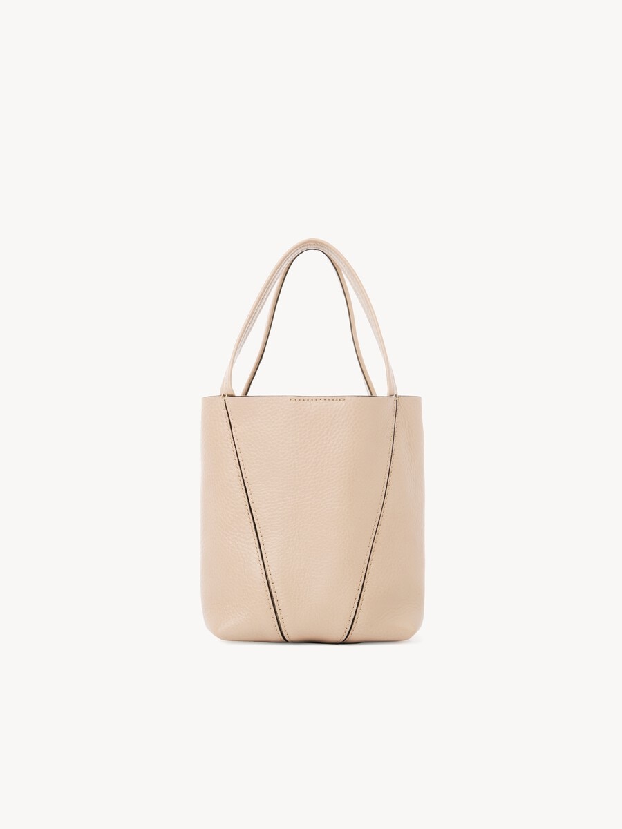 Bolso tote Chlo&eacute; Spin peque&ntilde;o de cuero granulado - 5