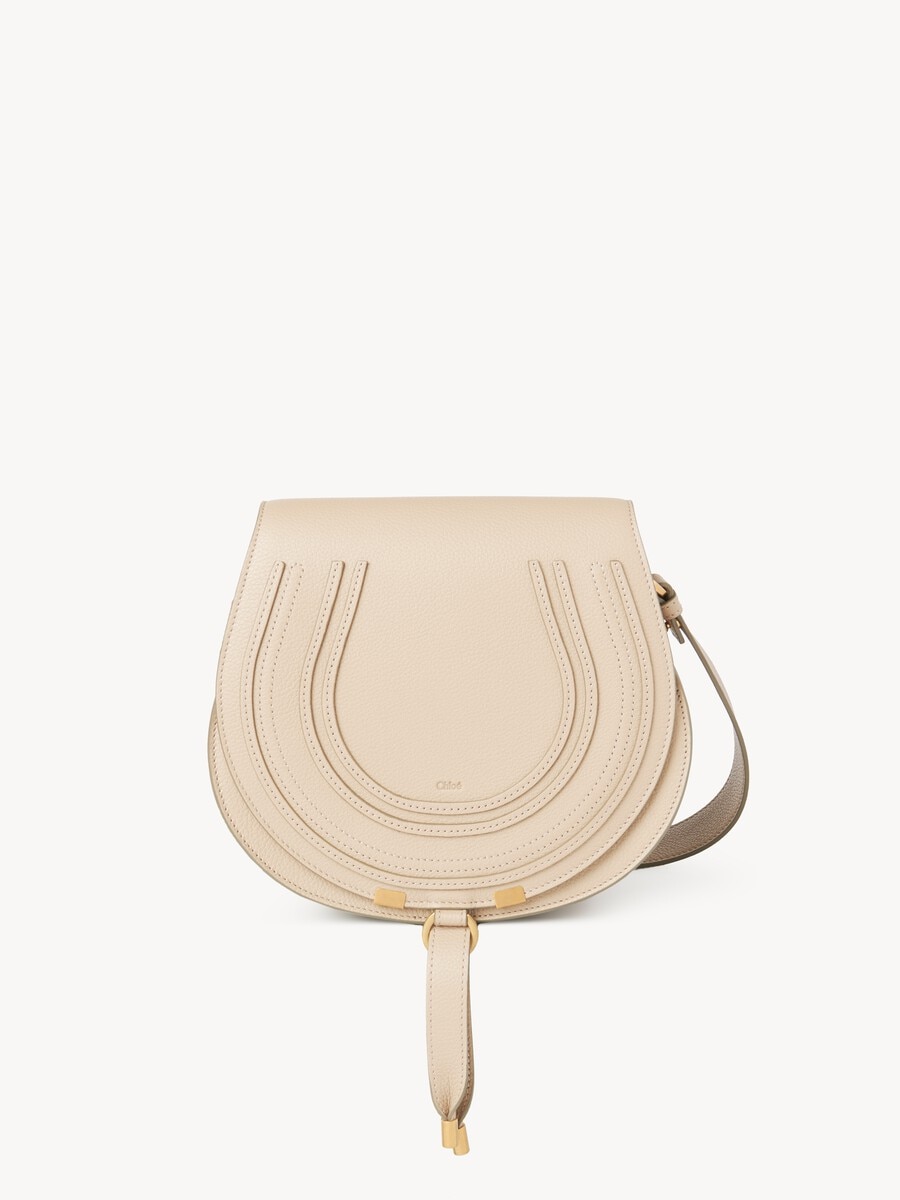 Marcie saddle bag in grained leather - 2