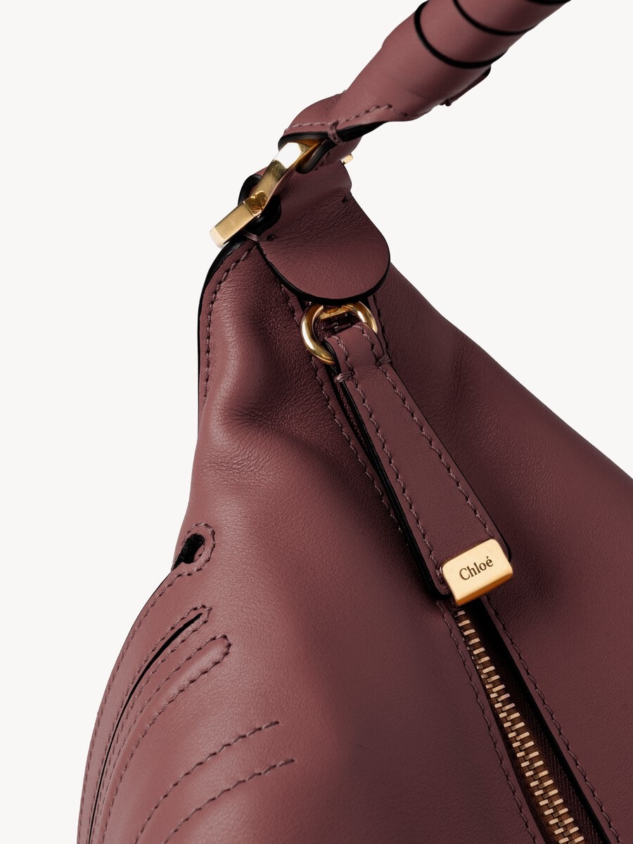 Small Marcie shoulder bag in soft leather - 7