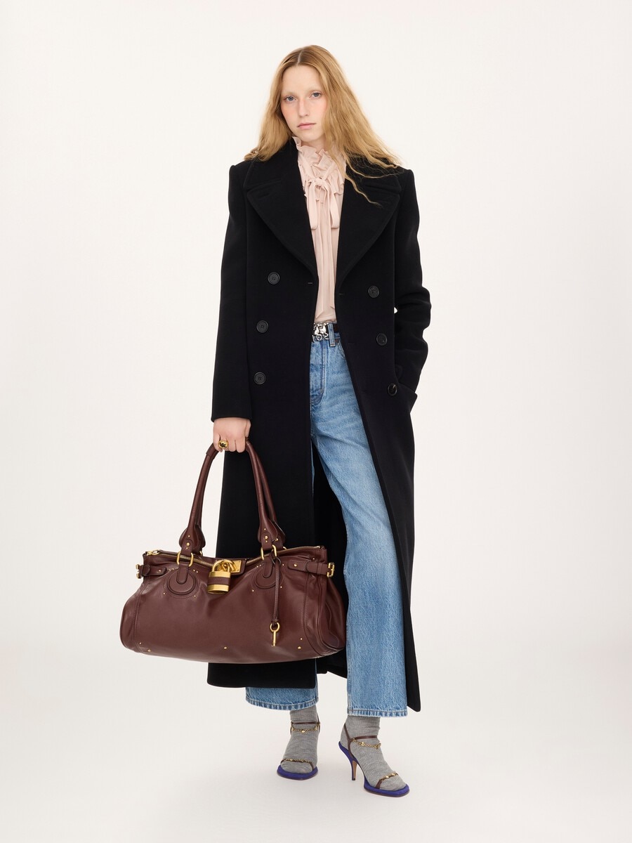 XL Paddington weekender bag in grained leather - 7