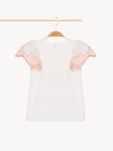 Baby puff-sleeve dress - 3