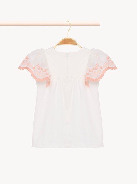 Baby puff-sleeve dress