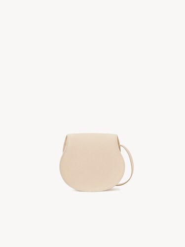 Bolso saddle peque&ntilde;o Marcie de cuero granulado - 5