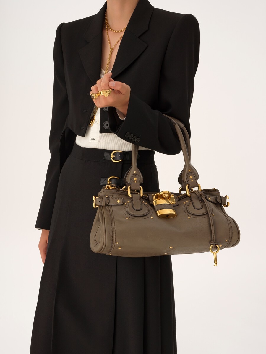 Bolso Paddington de cuero granulado - 3