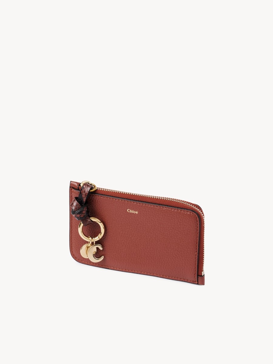 Cartera Alphabet de cuero granulado - 3