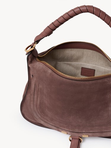 Bolso de hombro Marcie peque&ntilde;o de ante - 7