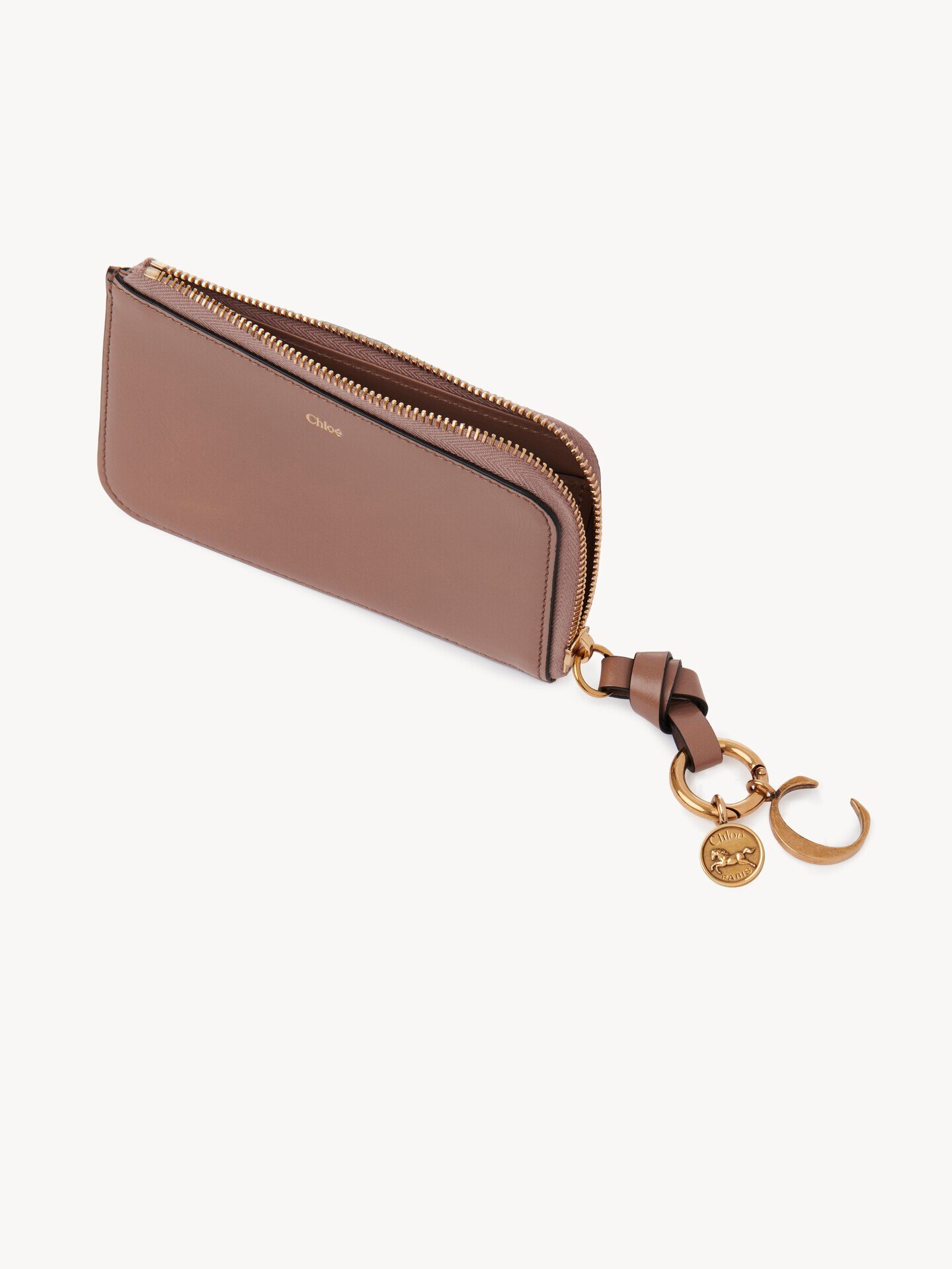 Alphabet wallet in shiny leather - 3.0