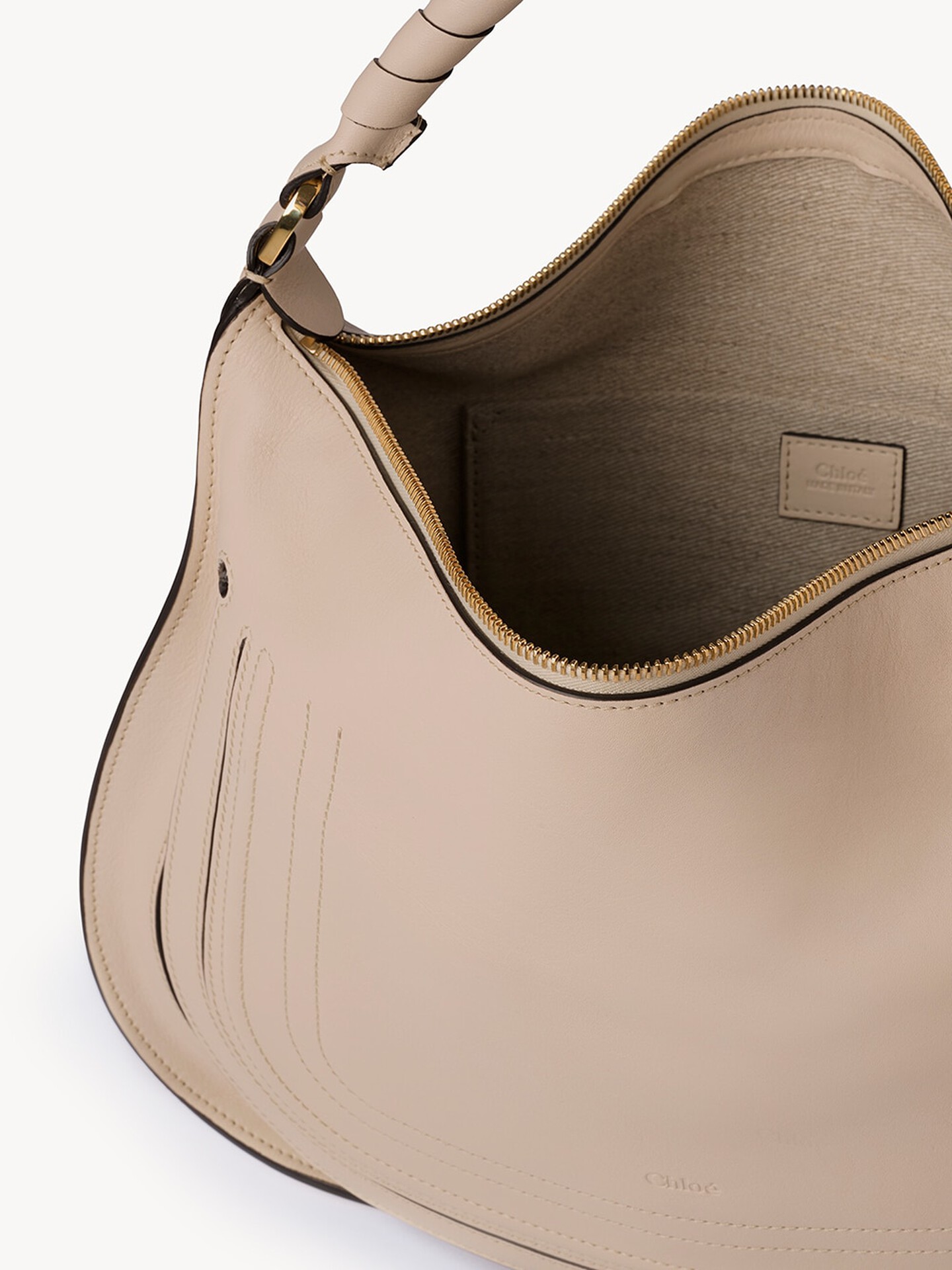 Marcie shoulder bag in soft leather - 5.0