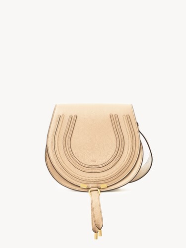 Bolso saddle Marcie de cuero granulado - 2