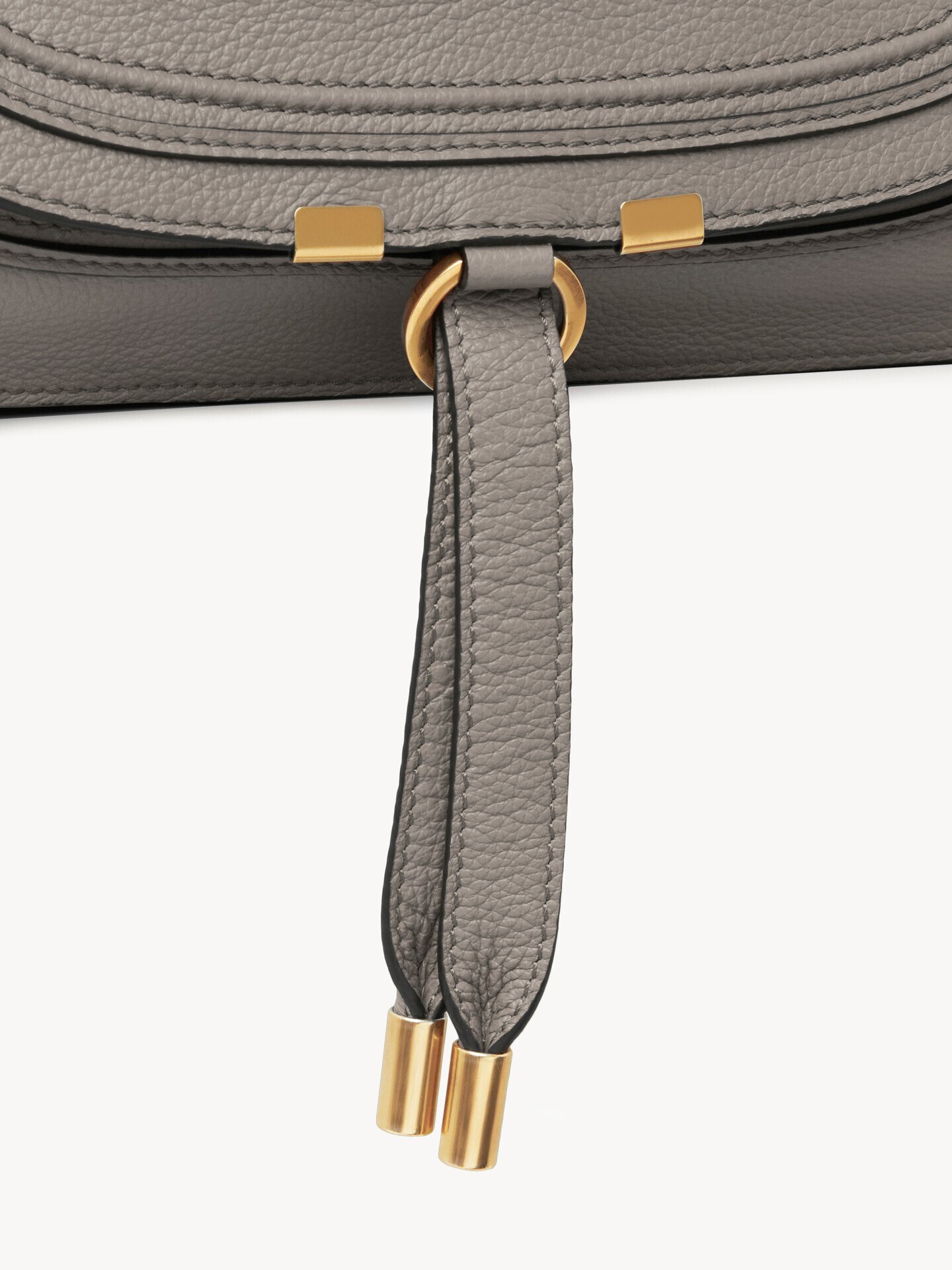 Sac Marcie en cuir grain&eacute; - 7.0