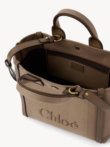 Bolso tote Chlo&eacute; Carry peque&ntilde;o de lona - 6
