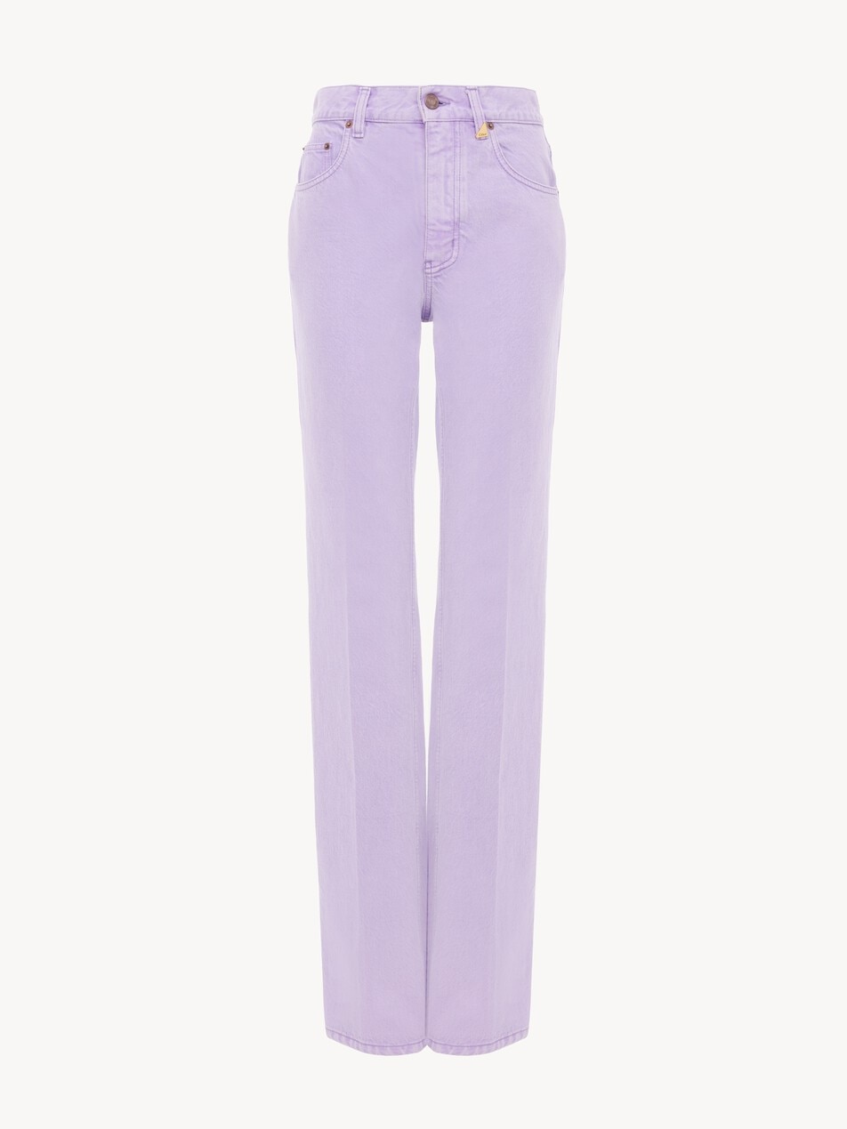 Straight jeans in denim