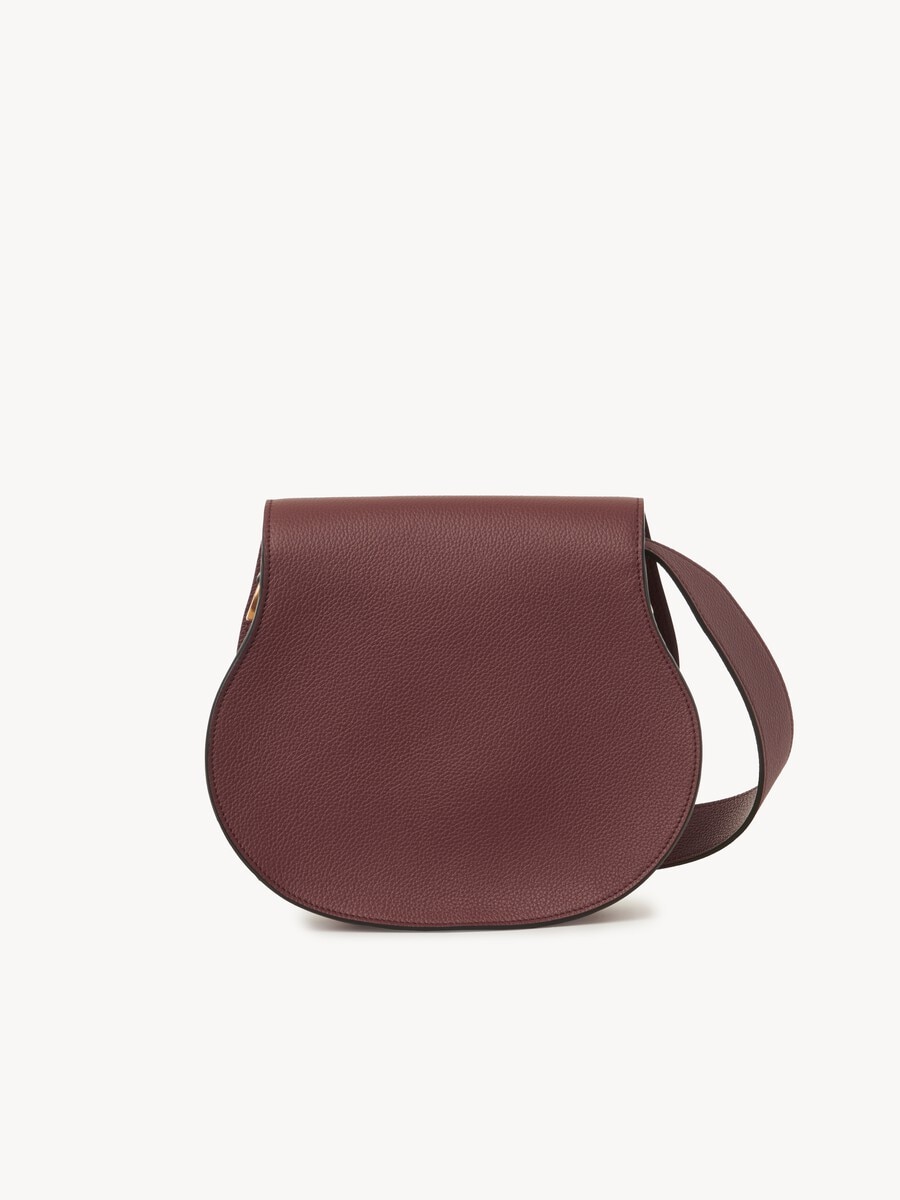 Bolso saddle Marcie de cuero granulado - 4