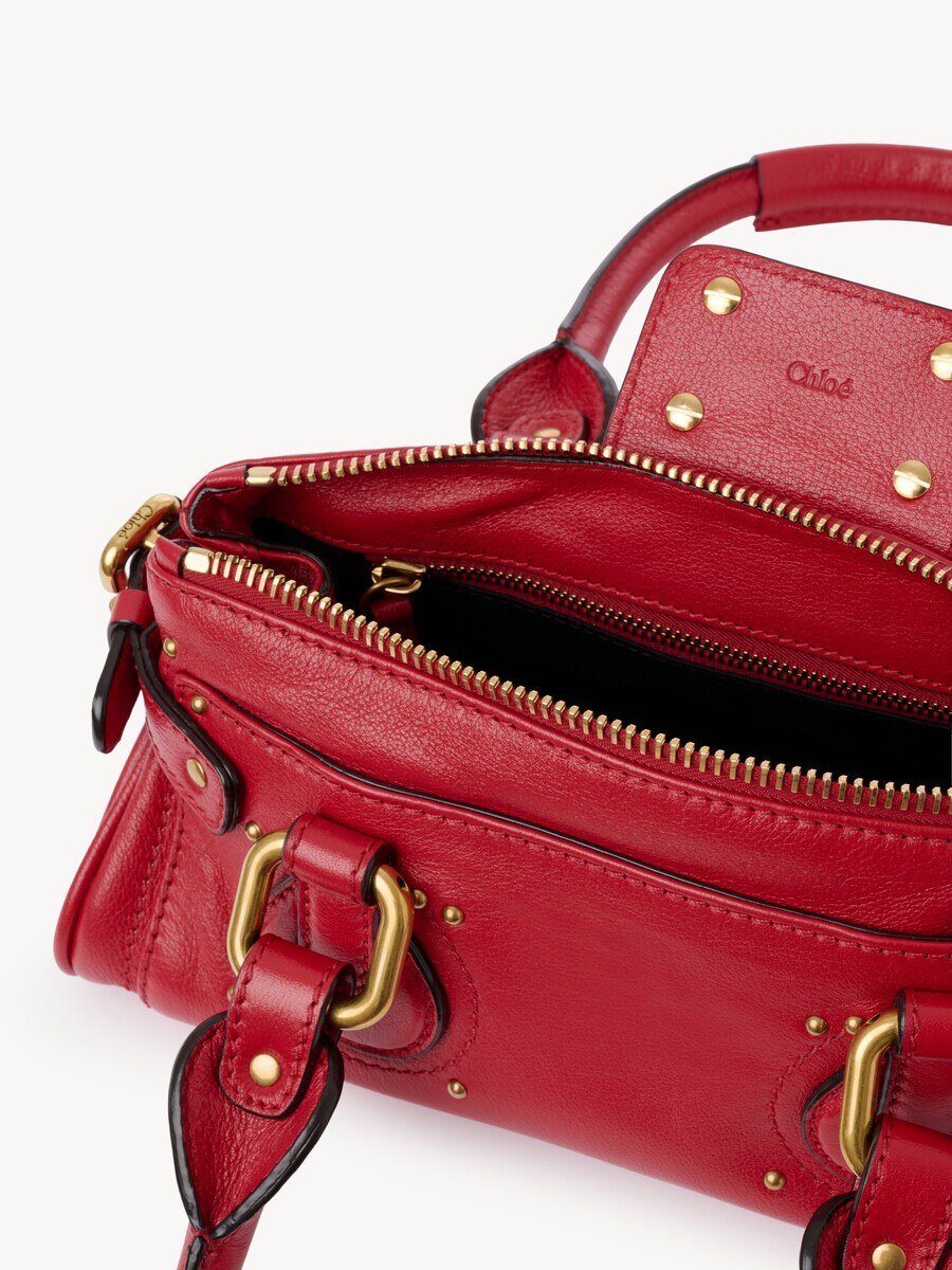 Bolso Paddington peque&ntilde;o de cuero granulado - 8