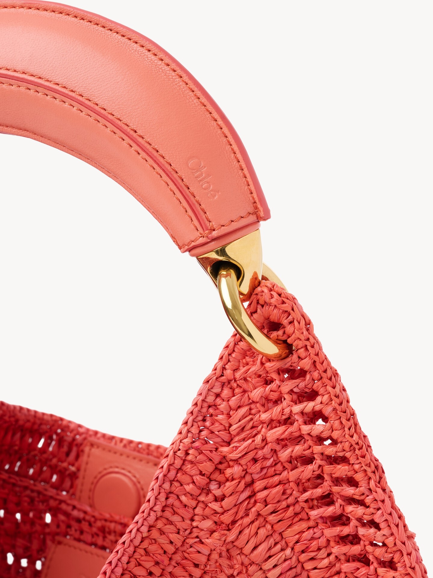Summer Banana hobo bag in raffia - 6.0