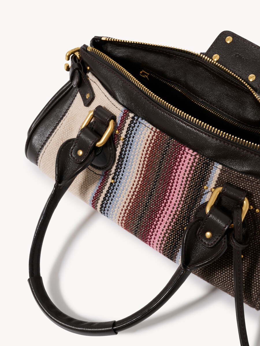 Paddington bag in tweed & grained leather - 5