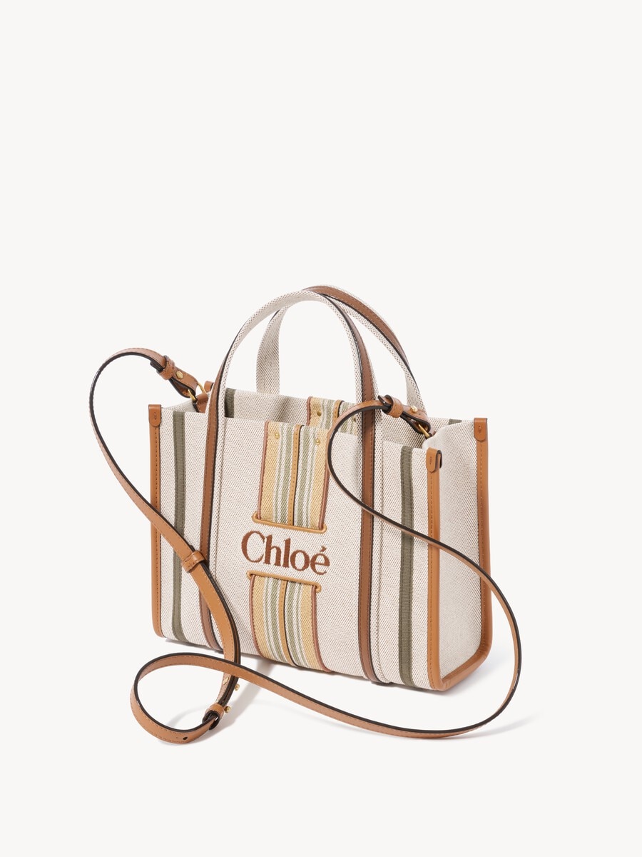 Bolso tote Woody Loop peque&ntilde;o de lona - 4