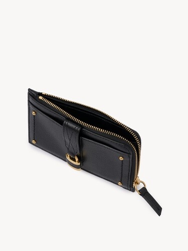 Small Paddington purse with card slots in grained leather - 5