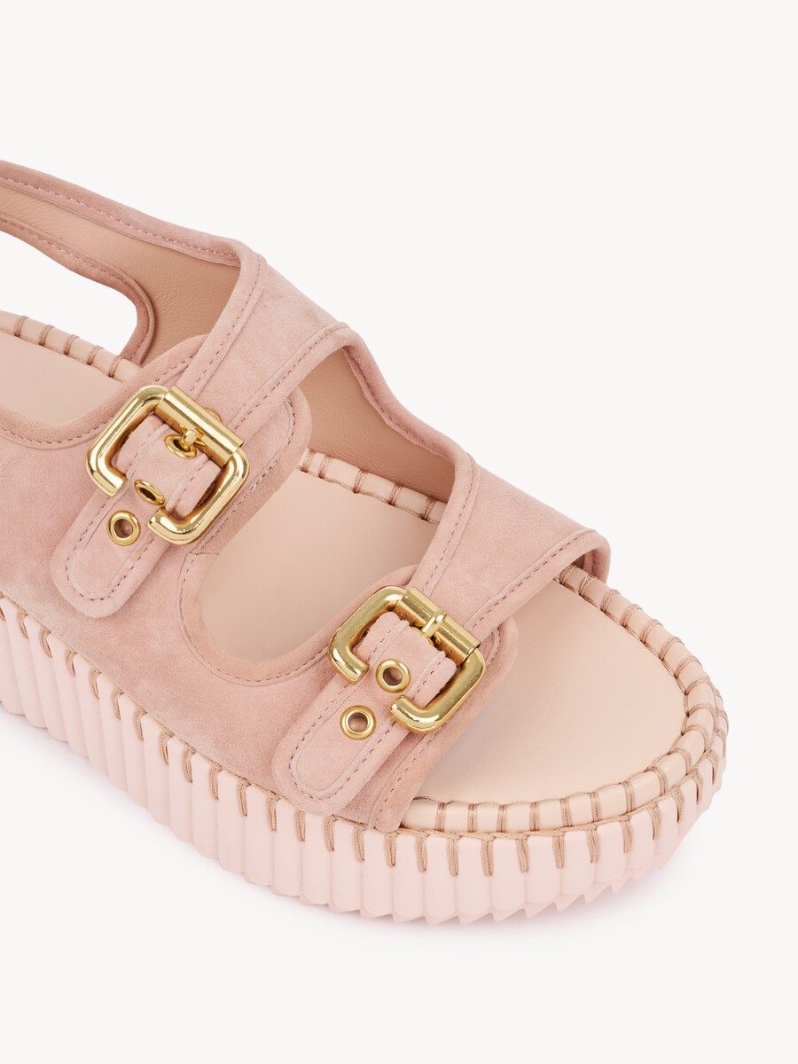 Sandalias con cu&ntilde;a Nama - 4