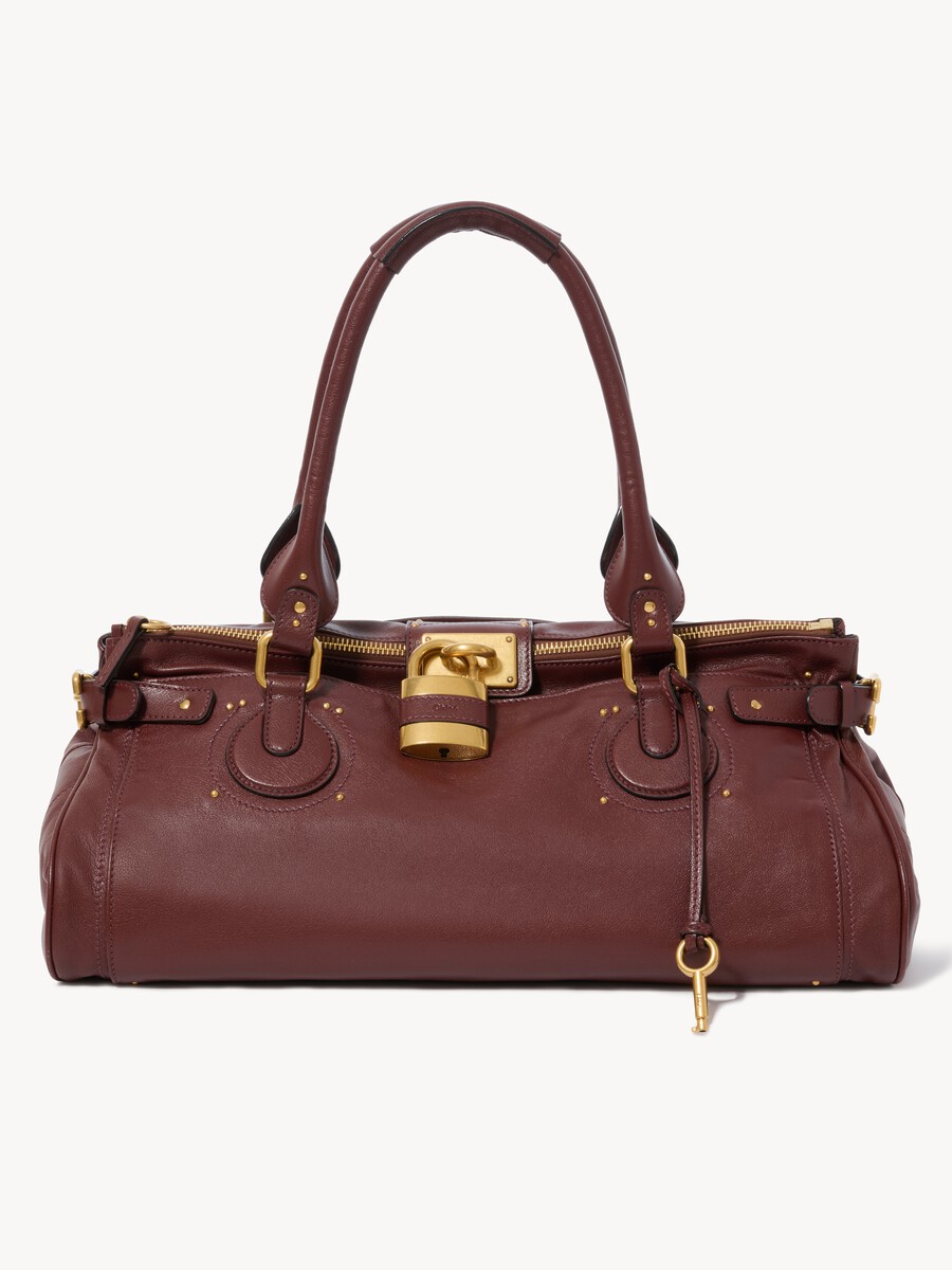 XL Paddington weekender bag in grained leather - 1