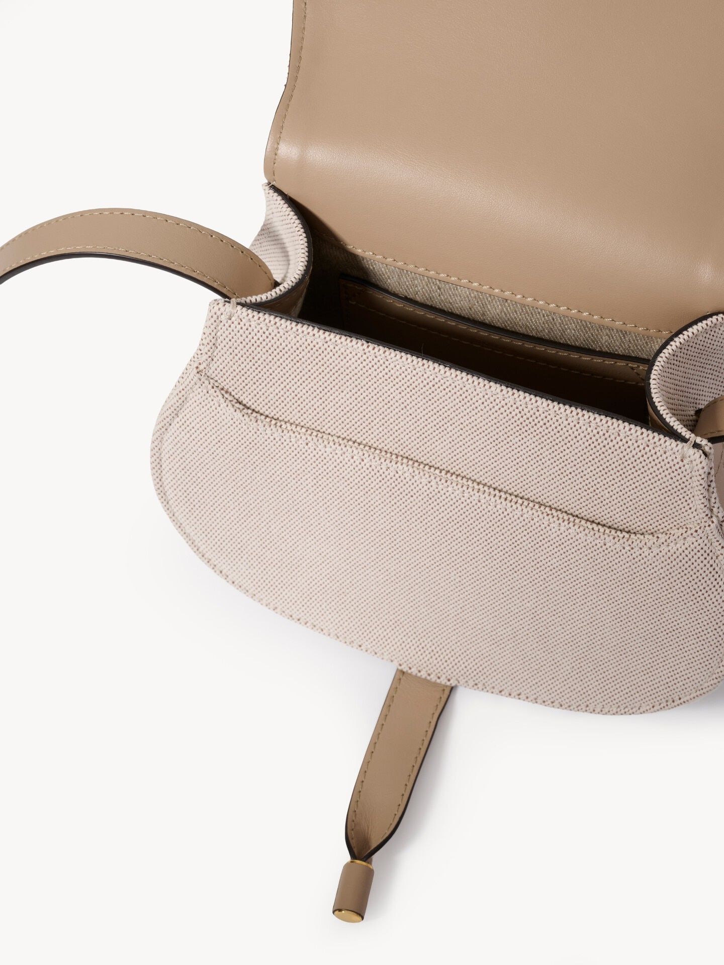 Petit sac port&eacute; &eacute;paule Marcie en toile - 4.0